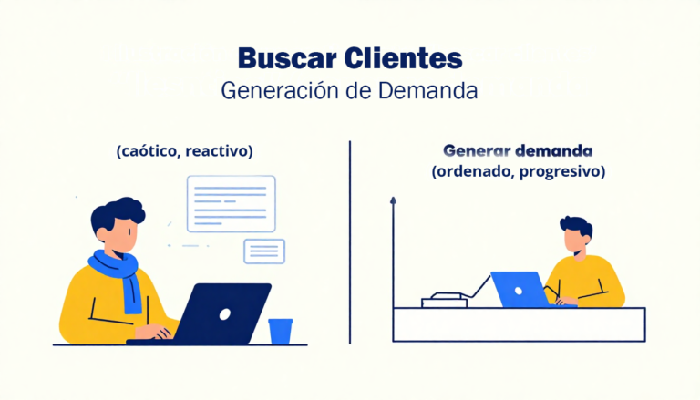 ¿Cuál es la diferencia entre generar demanda y “buscar clientes”? – Pautiva